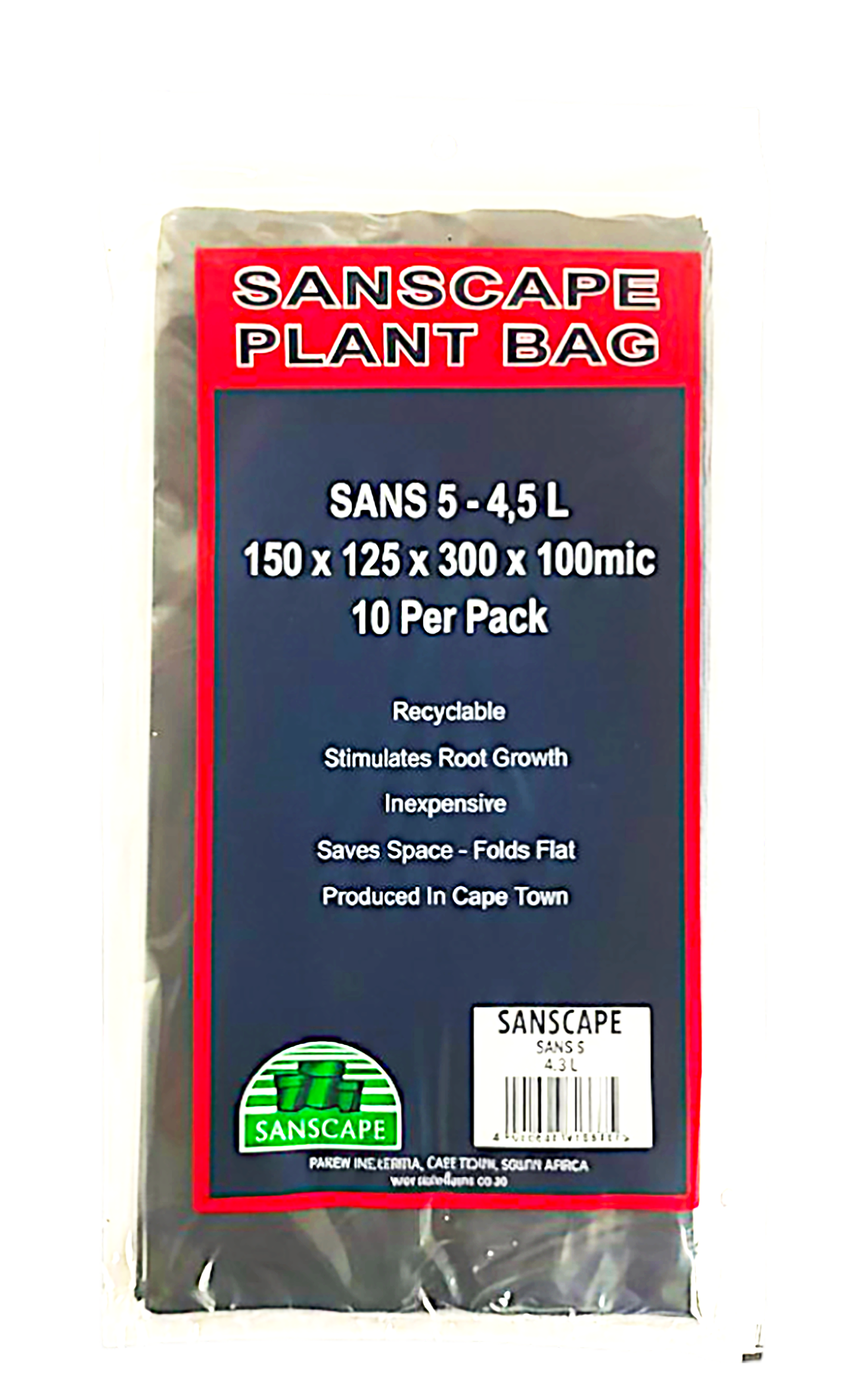 Sans Planting Bag Size 5